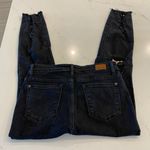 Judy Blue  Skinny Jeans Black with‎ Animal Cheetah Print Distressed Size 7 /28 Photo 3