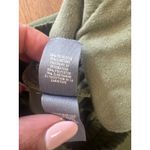 Aerie Olive Green Track Pants White Stripe Side Athleisure Small Photo 3