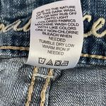 Maurice's SZ 5/6 Jean Shorts Embroidered Low-Rise Frayed Hems Distressed Whisker Photo 5