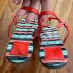 Tory Burch Emmy T-strap Orange Sandal Photo 5