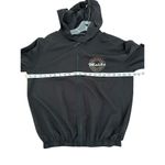 Brandy Melville  Navy Blue Malibu ID patch Zip Hoodie Jacket Large size Photo 2