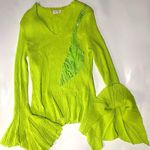 Vintage y2k Dress U by Sharon boho fairycore green shirt size/M Size M Photo 5
