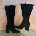 Sam & Libby Knee High Black Suede Boots Photo 0