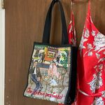 50s Retro beaded Italian bag purse Black Photo 1