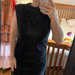 Target Elegant Black Sleeveless Dress velvet Photo 0