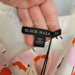 Black Halo Zalda Ruffled Floral Mini Dress Photo 6