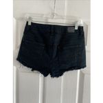 American Eagle Womens 4 Black High Rise Festival Cut Off Shorts Frayed Hem Next Photo 5