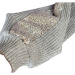 INC International Concepts Medium Sweater Joggers Pants Sequins Pockets Gray New Photo 2