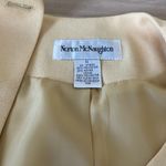 Norton Mcnaughton  Yellow and Gold Button up Blazer Photo 4