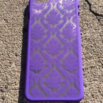 iPhone 6Plus/ 6s Plus Fashion Flower Lace Shockproof Hard Case Purple Multiple Photo 3