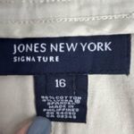 Jones New York Women's Beige Dress Khaki Pants Size 16 Straight Leg Casual Photo 5