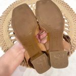 Paul Green  Tan Suede Cross-Front Velcro Ankle Strap Heel Sandals UK4.5/US7 Photo 6