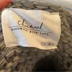 Chicwish Open Front Batwing Sleeve Cable Knit Cardigan Beige Photo 8