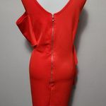Anthology orange scuba frill sheath dress size 16 Photo 3