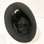 Prada  Size Medium Black Quilted Bucket Brimmed Hat Nylon Photo 2