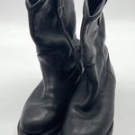 HARLEY DAVIDSON BLACK‎ LEATHER MOTORCYCLE BOOTS Photo 0