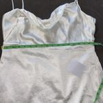 Lulus Passionate Allure Ivory Satin Backless Cowl Neck Maxi Dress White Size XL Photo 11