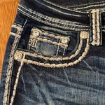 Miss Me   Blue MID SHORT Denim Shorts size 27 Photo 4