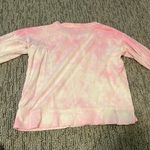 J.Crew  Pink Tie Dye Crewneck Photo 5