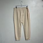Johnny Was  Calme Cream Drawstring Joggers Sz L Photo 7