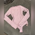 SKIMS  Mauve Long Sleeve Bodysuit Photo 6