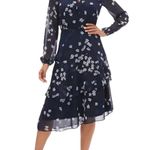 Banana Republic NWT   Factory Floral Print Tiered Midi Dress  Size 6 Photo 0
