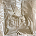 H&M  Tan Wide-Leg Jeans Photo 0