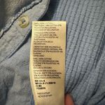 Free People Blue Cool & Clean Oversized Tunic Shirt Size S Photo 5