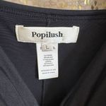 Popilush Black Shapewear Ruched Modal Bodycon Mini Slip Dress L NWT Black Size L Photo 4