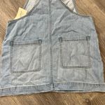 Universal Threads Universal Thread Women's Light Wash Denim Jumper With Pockets - Size XS - NWT Photo 6