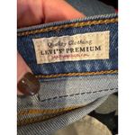 Levi's  Jeans Women 28 Blue Medium Wash Button Fly Premium Wedgie Streetwear Photo 7