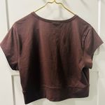 Old Navy Powerchill brown crop top    activewear   Women XL Photo 2
