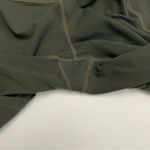 Athleta Leggings Cargo Full Length Zippered Pockets Athletic Army Green Brown Photo 3