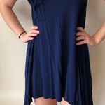 Francesca's Navy Tshirt Dress Photo 0