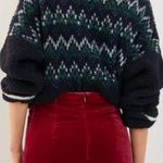 Anthropologie | Raspberry Montie Velvet Mini Skirt Photo 7