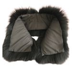 💥Black Fox Fur Collar Size undefined Photo 2