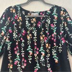 JM Collection bundle of three women's blouses in cream, black and blue large Photo 7