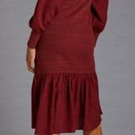 Anthropologie  Smocked Puff-Sleeved Midi Dress Photo 1