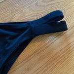 Shade & Shore Black Bikini Bottoms W Strappy Sides Photo 2