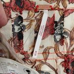 Free People Brown Floral See It Through Maxi Dress Sz.M NWT Photo 8