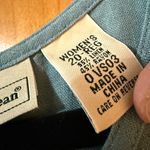 LL Bean Linen Rayon Blend Long Dress Sleeveless Modest Church Women’s Size 20 Photo 5