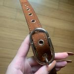 Madewell Brown Belt With Gold Details Photo 0