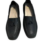 SAS Hope Slip On Loafer Women's Size 9.5 Tassel Onyx Black Leather Comfort NWOT Photo 0