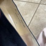 Bally Justine Sz 8Suede Pointed Toe Flats Women's Dress Shoes Low Heel blur Black Photo 9