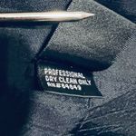 Carmen Marc Valvo Carmen Mark Valvo black gold knee length fit flare sleeveless dress sz 4 Photo 9