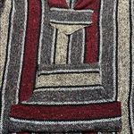 Urban Outfitters MAROON MEXICAN BLANKET DRUG RUG HOODIE Photo 2