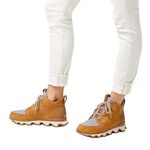 Sorel  Caribou Kinetic Boots Lace Up Ankle Waterproof Fleece Cozy Camel Brown 8 Photo 0