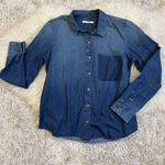 7 For All Mankind  denim casual long sleeve shirt M Photo 5