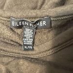 Eileen Fisher Green Fleece Pocket Front Tencel Dress XL Photo 3