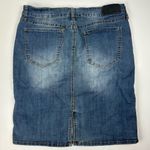 IT! Tatiana Women's Blue Denim Pencil Skirt Size 14 Photo 9